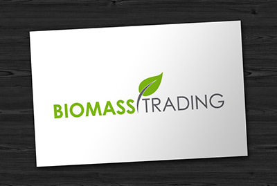 Logotyp a logomanuál Biomass trading